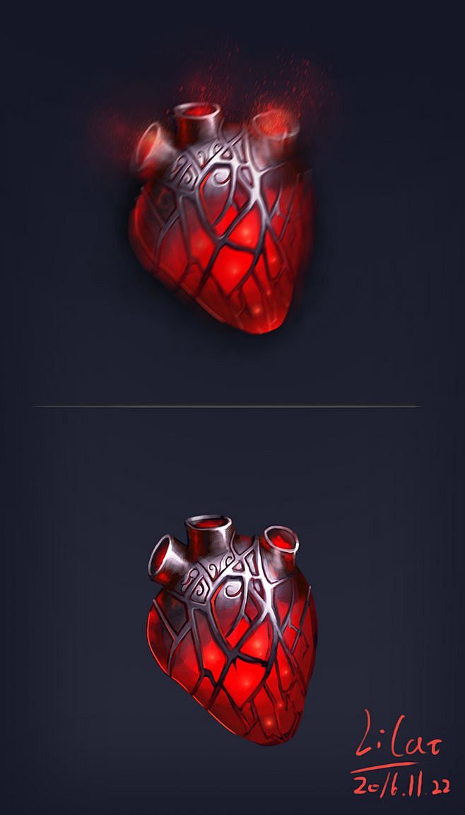 罪龙之心ui心脏石头icon城堡传说宝石licao北坤人素材