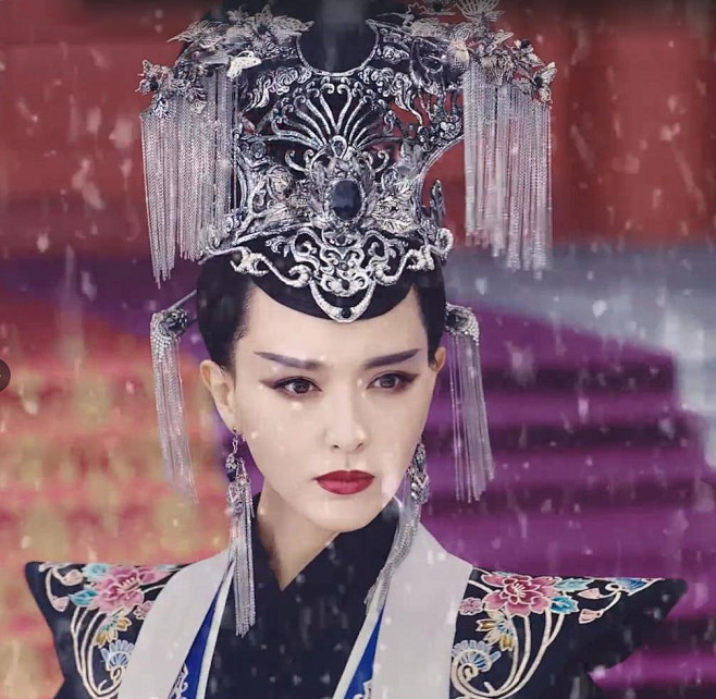 锦绣未央唐嫣李未央古风首饰发冠