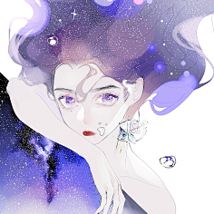 烊烊家的小仙女吖♥采集到【 动漫头像集。】