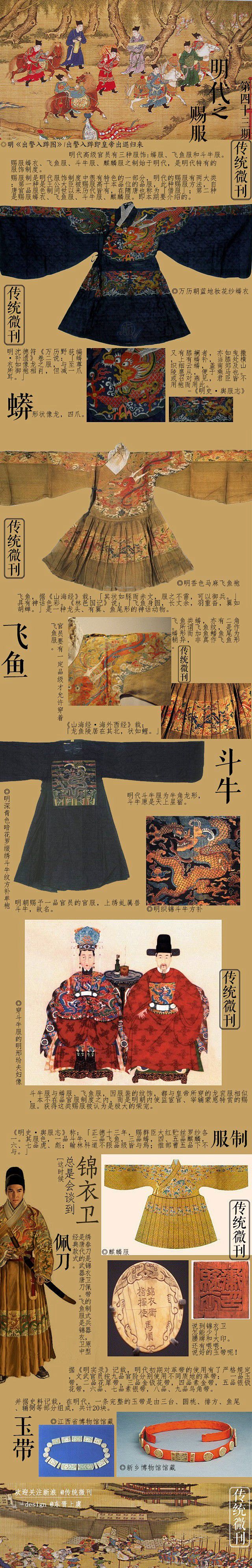 衣服图案飞鱼服明朝一品武官官服图案明朝官服武官明朝官服明朝赐服