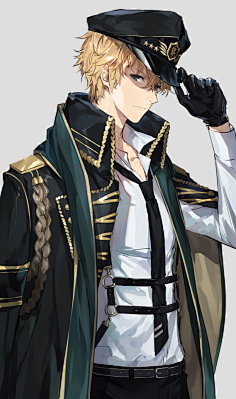 采集榴莲莱采集到欧风男动漫壁纸moe.005.