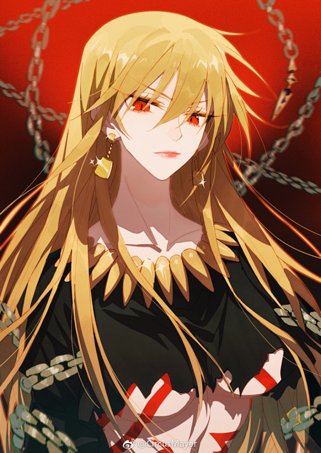 吉尔伽美什听说老婆上了热搜发点以前画的图希望大家看看我闪转发抽一