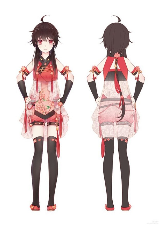 毒异瞳苟卧寤动漫女生服装动漫服装参考女漫画图片女生可爱呆萌