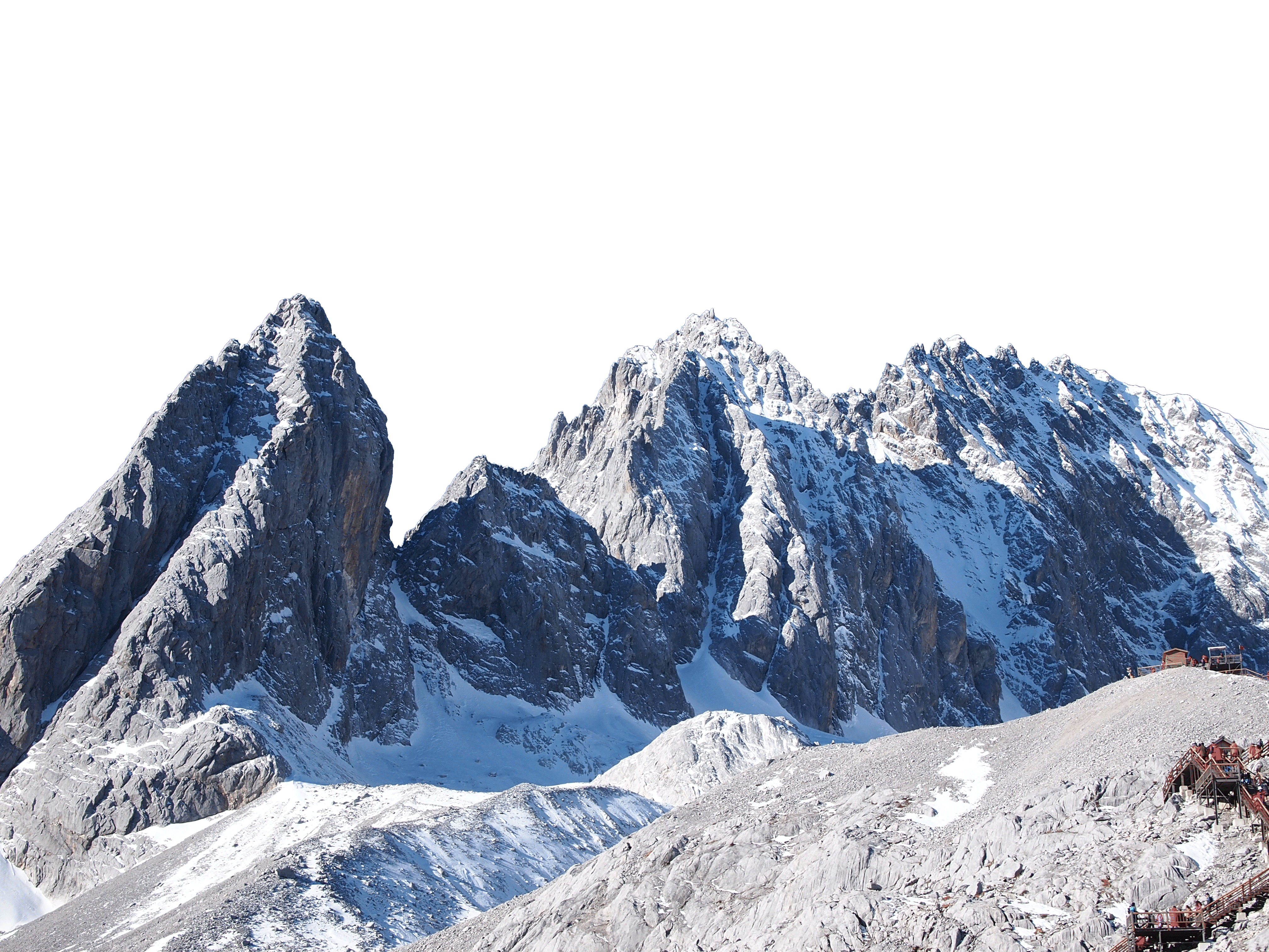 山雪山高山 Png