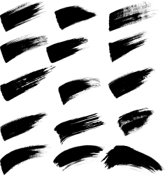 dtJRpxhx采集到书法笔触