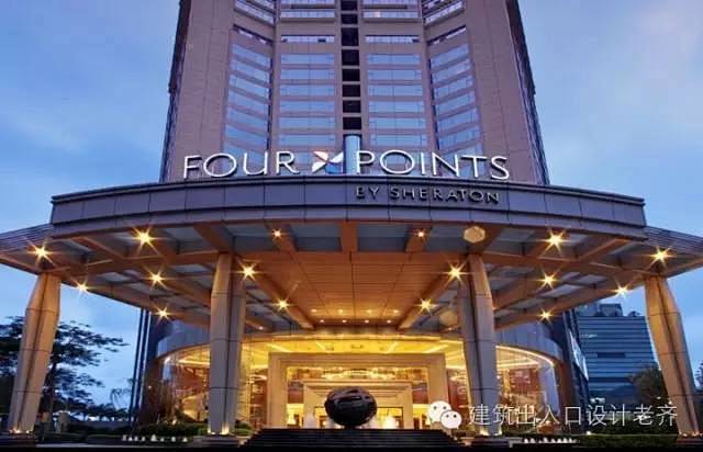 牛逼的五星酒店入口欣赏