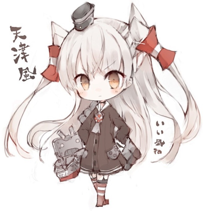 插画动漫q版萌舰队collection舰娘bykotatu