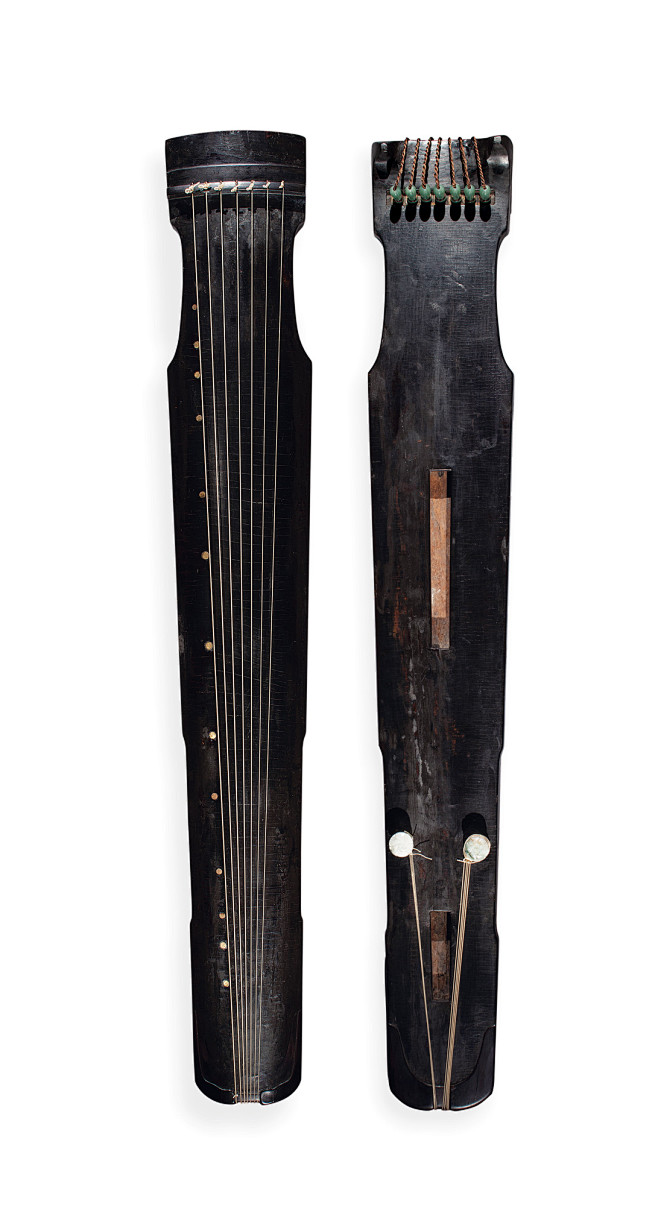 元松雪道人识仲尼式古琴