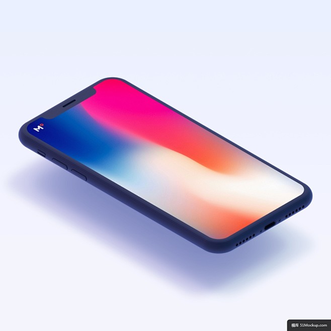 高分辨率iPhoneX样机UI作品展示模型05模板样