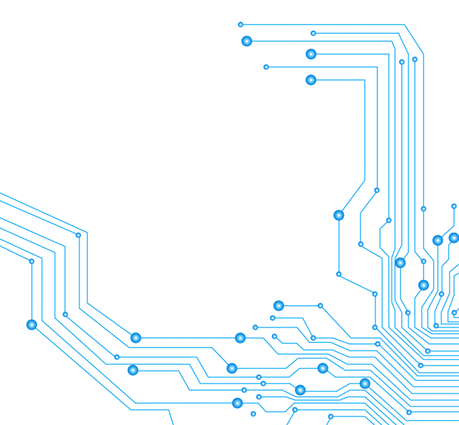 高科技线路png 透明底元素素材