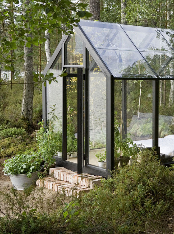 花园小清新玻璃房心灵的放松