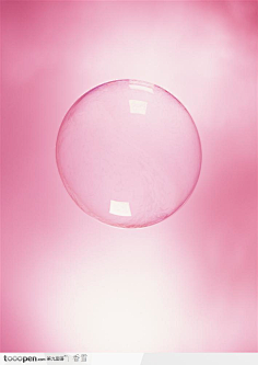 com 空间背景-粉色底纹与泡泡球(2) tooopen.com