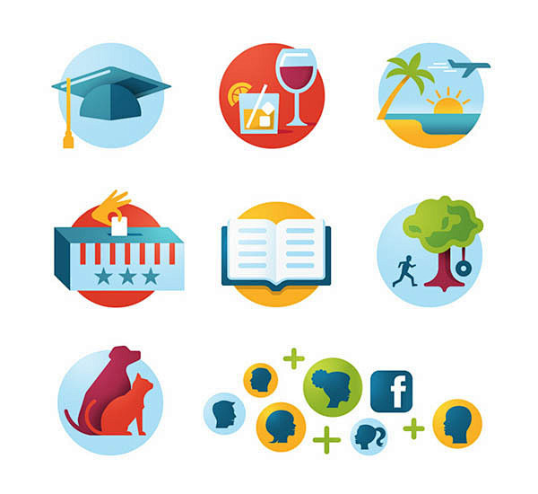 EHarmony Icons by Matt Lehman Studio in Illus