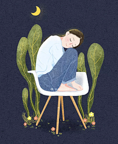 走尺采集到海报插画