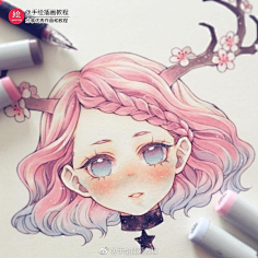 微痞的女孩霸气侧漏采集到漫画/插画