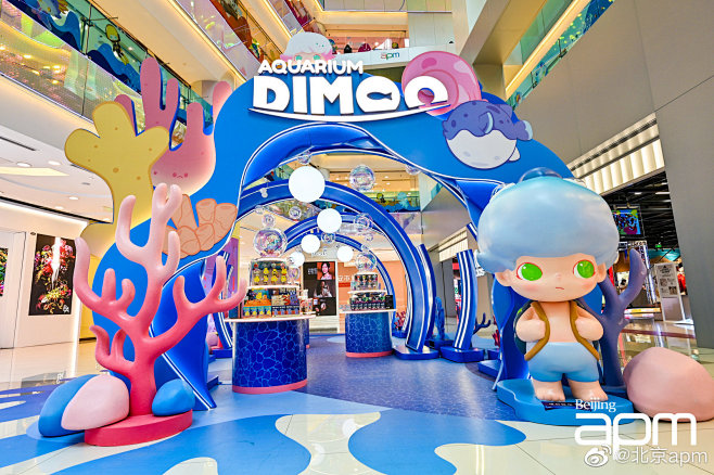 泡泡玛特ip展快闪店快闪店更多高清无水印照片请关注