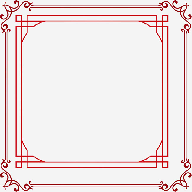方形边框