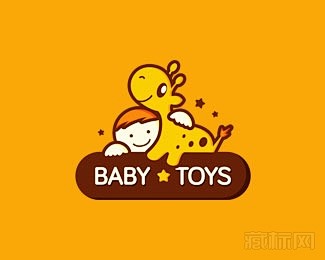 babytoys儿童玩具logo设计