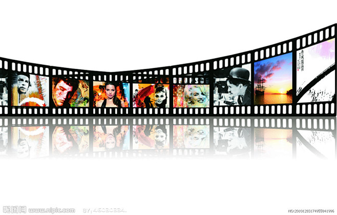 电影胶片设计图