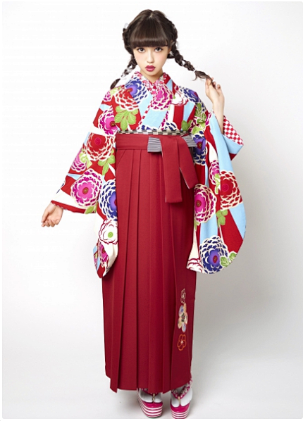 卒业式##和服##袴##二尺袖