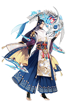 采花大大采集到日系卡通插画类