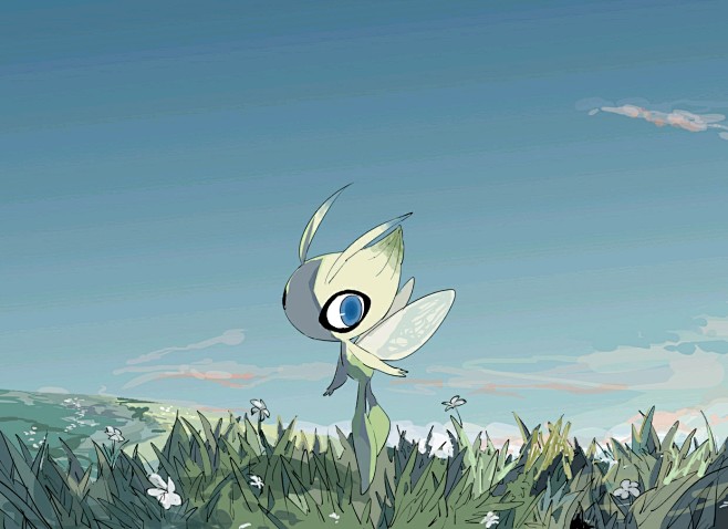 宠物小精灵口袋妖怪神奇宝贝雪拉比