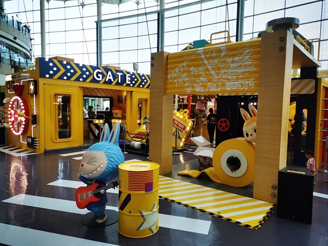 popmart玩具工厂颐堤港