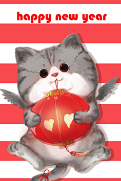花瓣采集到花瓣新年壁纸
