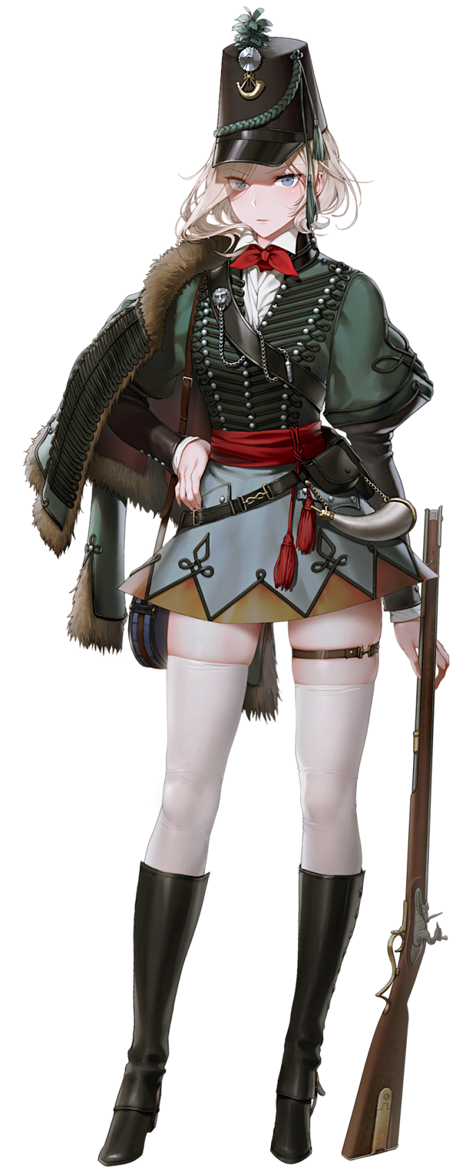 圣女战旗立绘人物立绘角色立绘角色原画