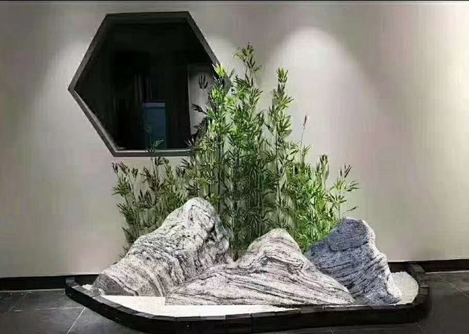 片石造景