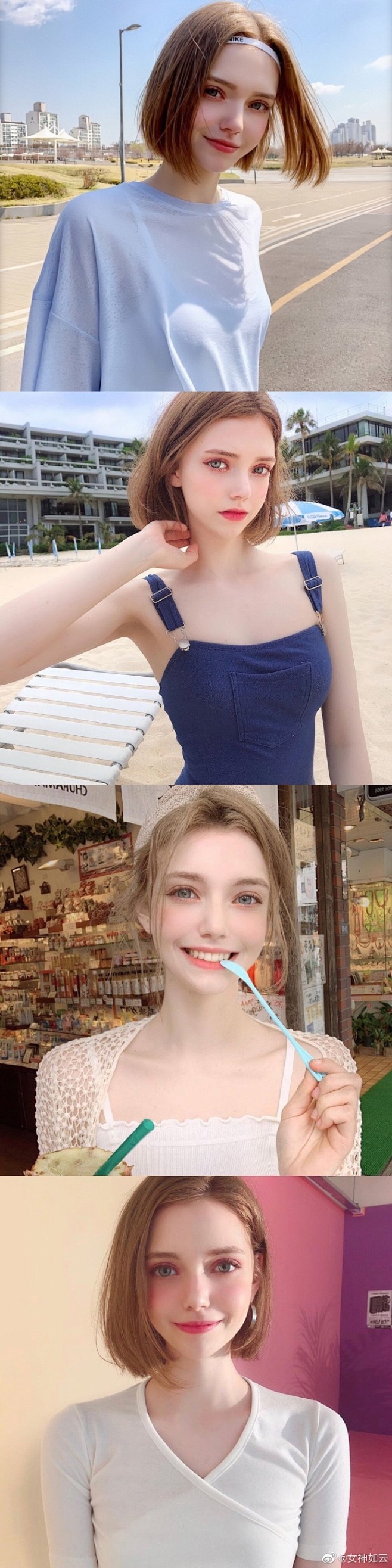 德国超仙美少女chloe98年的真人芭比超美