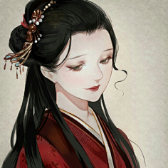浪子青柠采集到古风女头