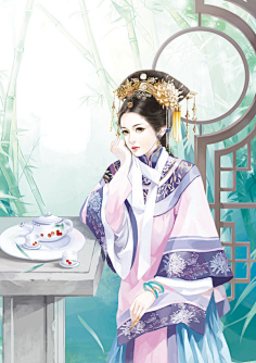 云深封面采集到清装美女