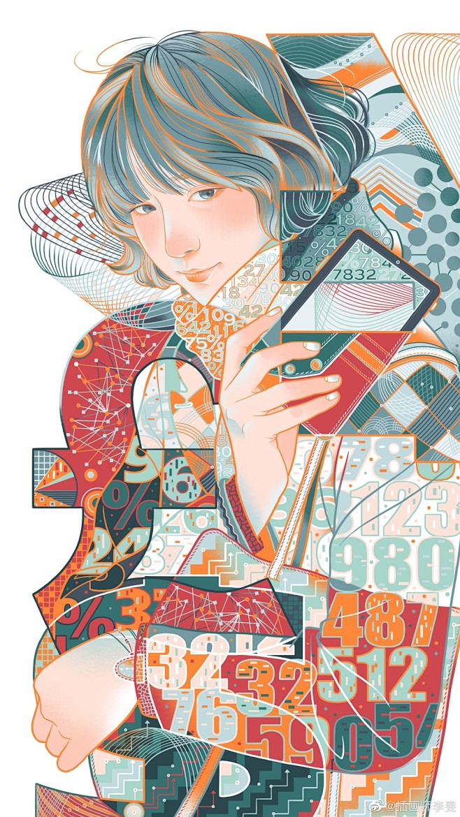 插画师李旻的微博微博