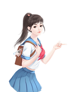 北叙采集到现代免抠人物