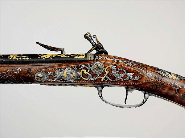 18世纪燧发枪flintlockgun