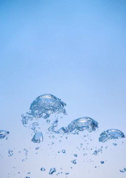 水汽水泡图片