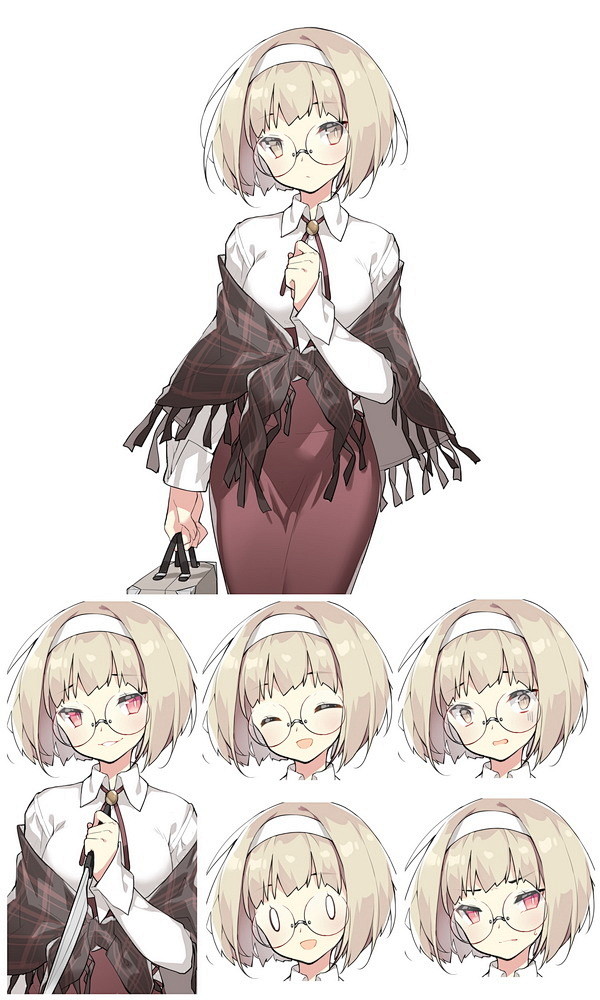 林中古宅ベルキャラデザインsaruのイラスト