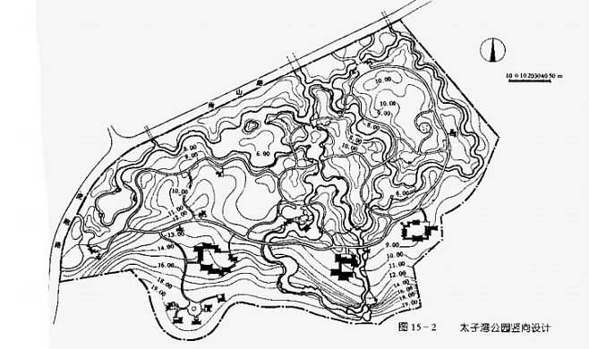 太子湾公园地图手绘图片