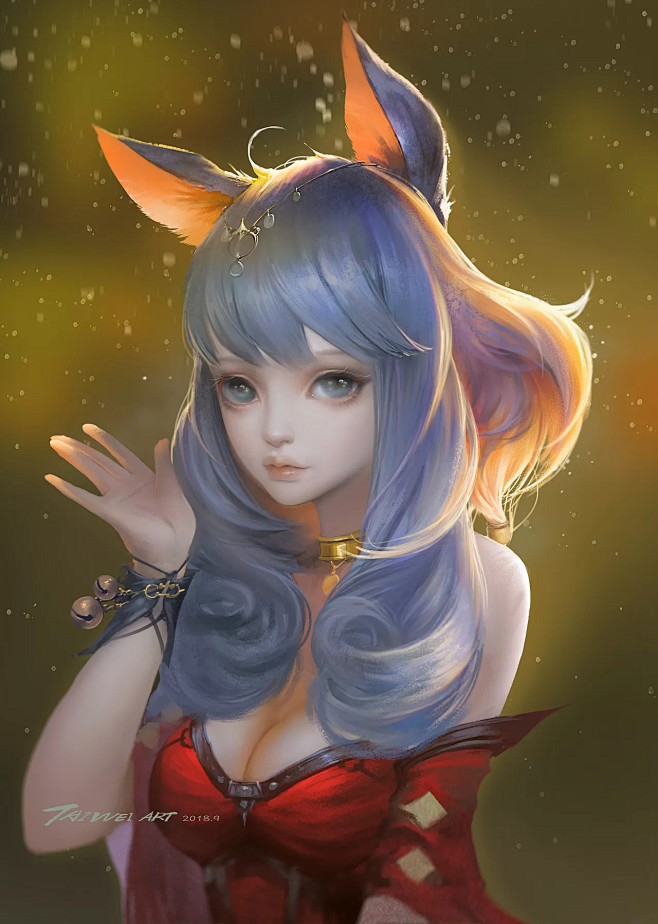 ps绘画教程-狸妖小倩-插画过程视频|插画|商业插画|子弹之梦 - 原创作品 - 站酷 (ZCOOL)