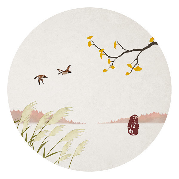 石家小鬼原创古风插画如需商用请至新浪微博私信石家小鬼未经允许严禁