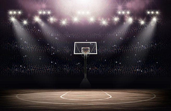 篮球场背景图纯色图片