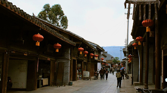 礼州古镇是古代南方丝绸之路的一大驿站是凉山彝族自治州的一座古镇