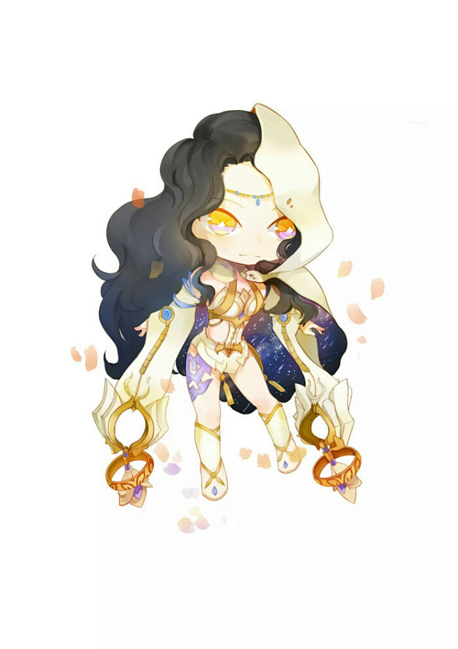 王者荣耀貂蝉异域舞娘q版