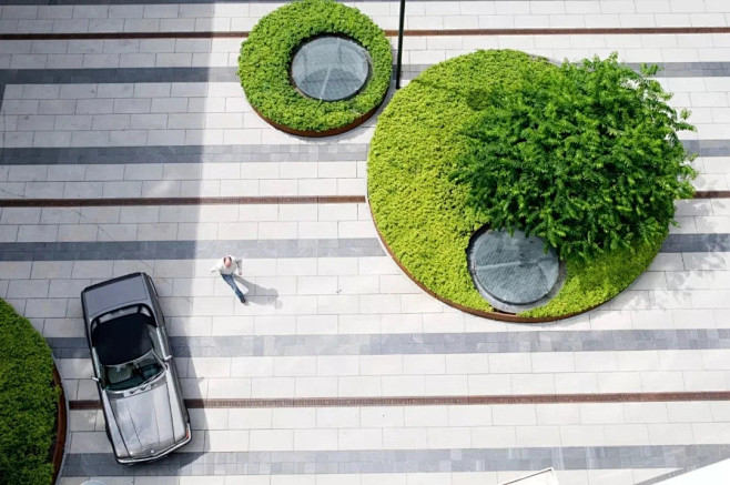 采光通风井景观处理