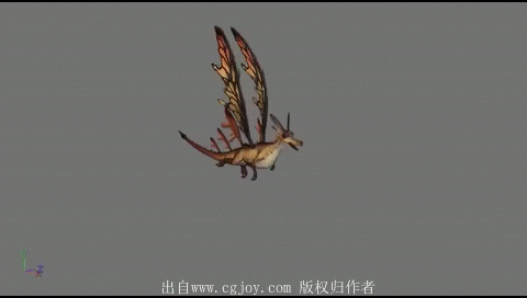 小精灵妹妹小飞龙的攻击死亡击倒休闲待机走跑等动作参考游戏动画交流