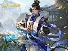 白_夜采集到王者荣耀人设壁纸