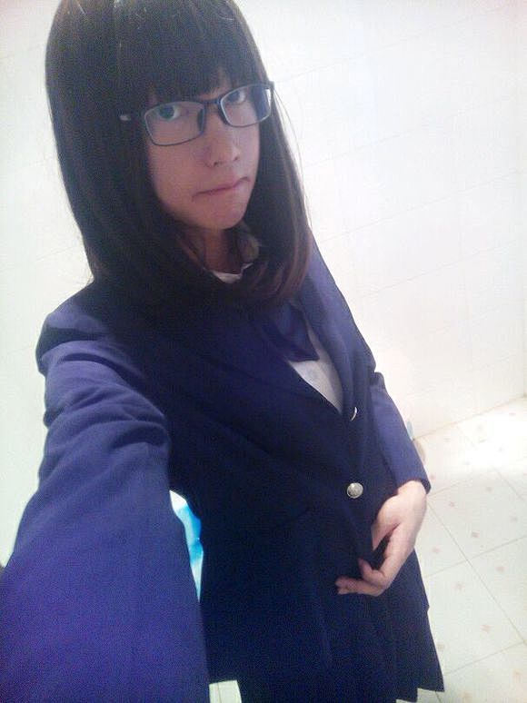 冒个泡,混个脸熟,伪娘,JK_伪娘吧_百度贴吧