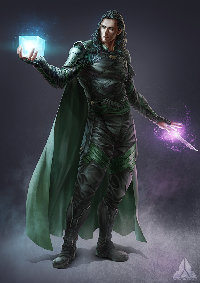 jaynorn采集到marvel hero fanart  2 洛基 https://artstation.
