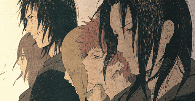 火影忍者晓组织宇智波鼬蝎迪达拉